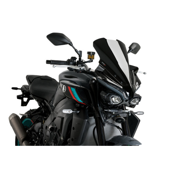 Puig Puig touring screen | black (opaque) | yamaha mt-10 2022>current